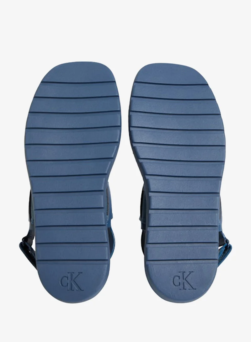 Calvin Klein Key Largo Square Toe Webbing Strap Sandals for Women | Best Price UAE